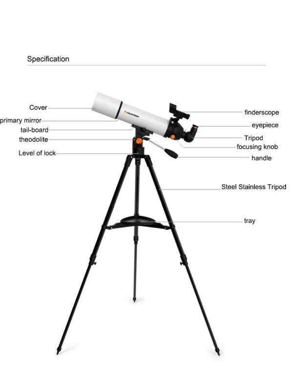 celestron 805az astronomy telescope