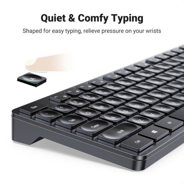 ugreen 35735 wireless keyboard with battery