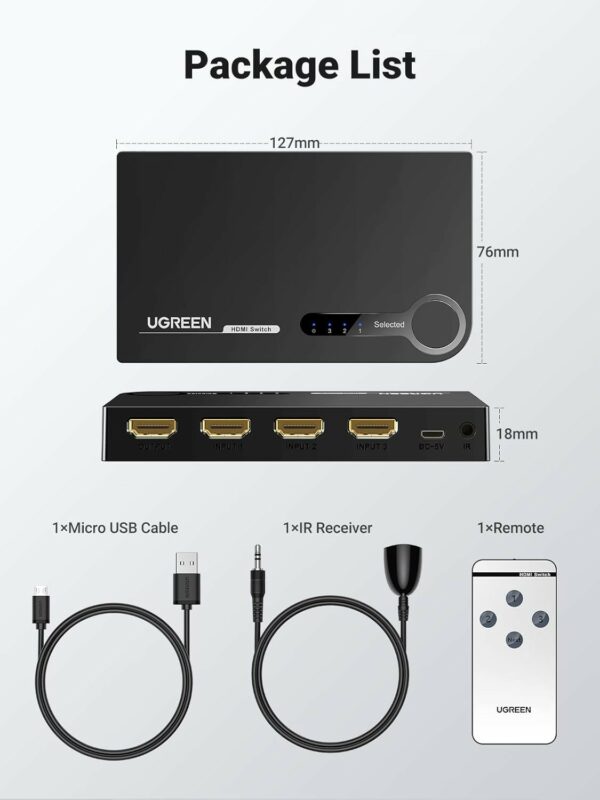 ugreen 40234 hdmi 3x1 switch