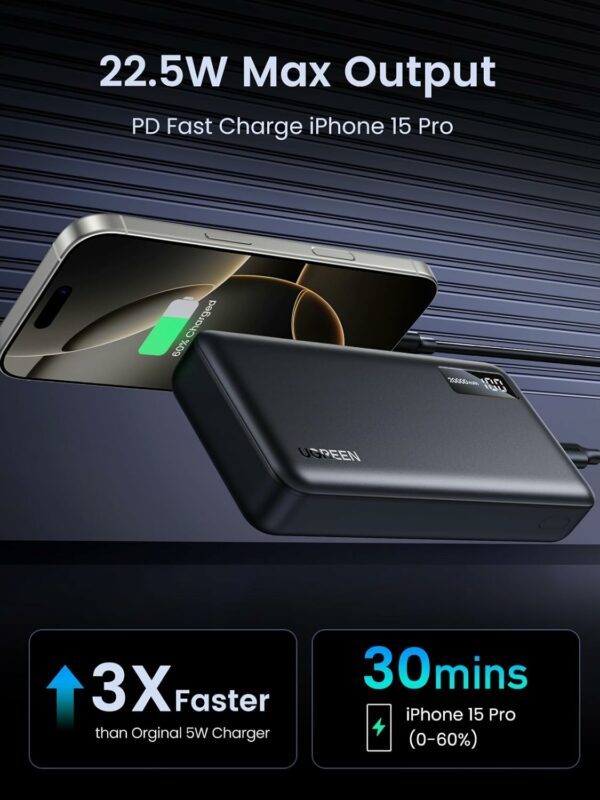 ugreen 25683 20000mah two way fast charging power bank