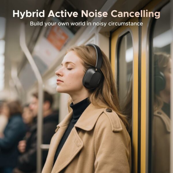 ugreen 65384 hitune max5c hybrid active noise cancelling headphones (copy)