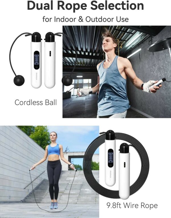 momax smart hop iot skipping rope (hl5sw)