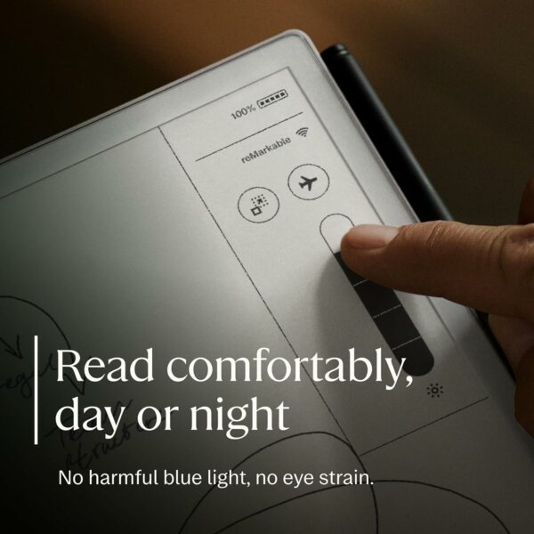remarkable paper pro move 7.3" paper tablet with marker plus pen