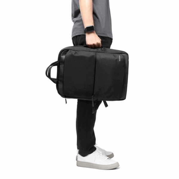 tomtoc navigator t71 laptop backpack 15.6" black