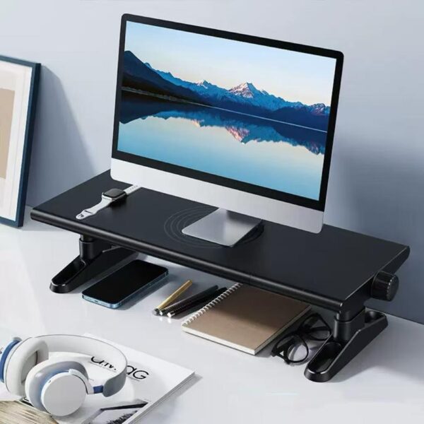 adjustable monitor/laptop stand