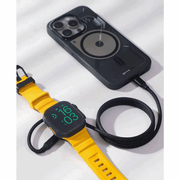 smallclip 2 in 1 smartwatch charging dock