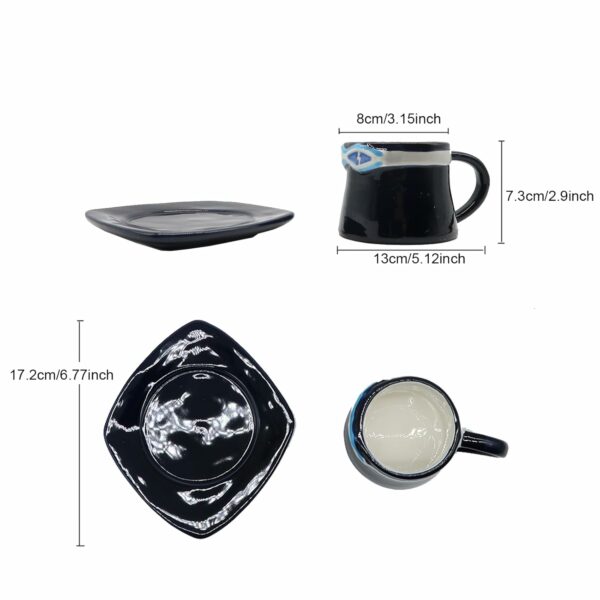 one piece sabo's hat ceramic mug