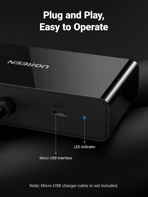 ugreen 20918 vga splitter 1 in 2 out screen duplication support mirror mode