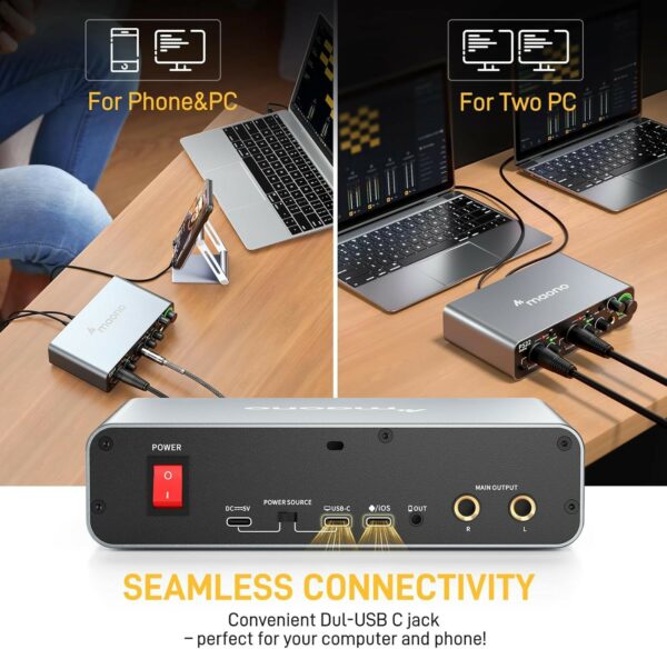 maono ps22 audio interface