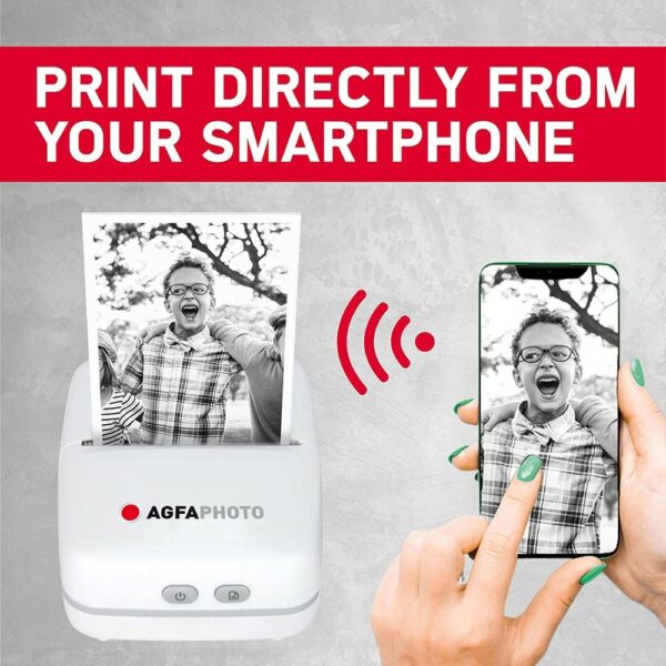 agfaphoto pocket p thermal label printer