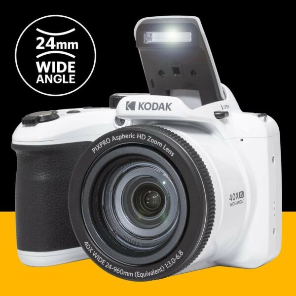 kodak pixpro az405 digital camera (white)