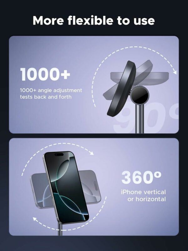 ugreen 45382 2 in 1 magnetic wireless charger