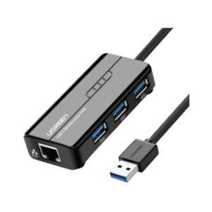 ugreen 20265 usb 3.0 hub with gigabit ethernet adapter