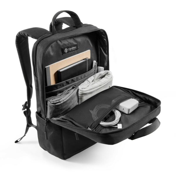 tomtoc navigator t71 laptop backpack 15.6" black