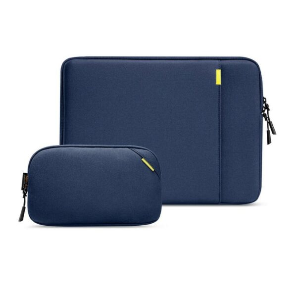 tomtoc defender a13 laptop sleeve kit 13" navy blue