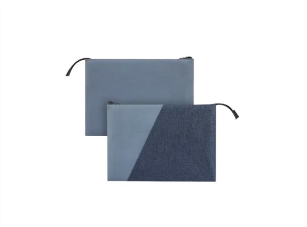 mutural design compact notebook sleeve with zipper 15" 16" (random colors)