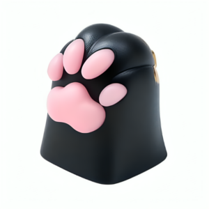keychron at 4 silicone kitty paw keycap