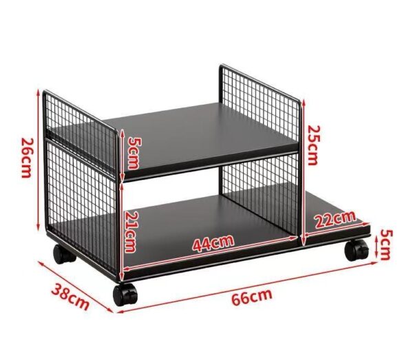 multi functional storage mesh cart