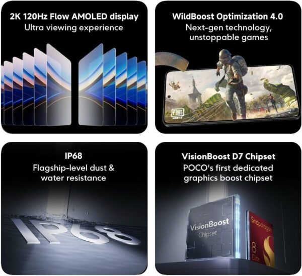 poco f7 pro black 12gb ram/ 512gb rom
