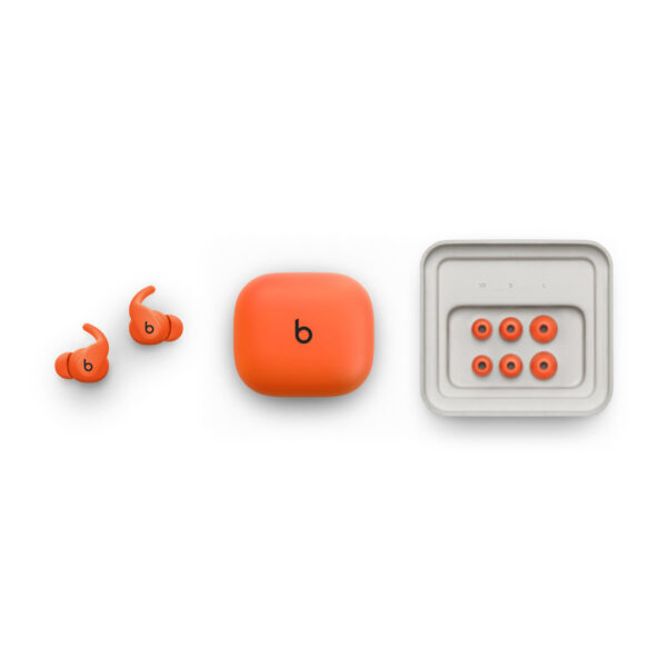 beats powerbeats fit true wireless fitness earbuds spark orange