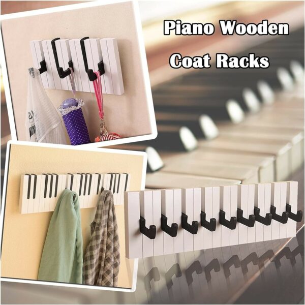 piano wooden coat hanger