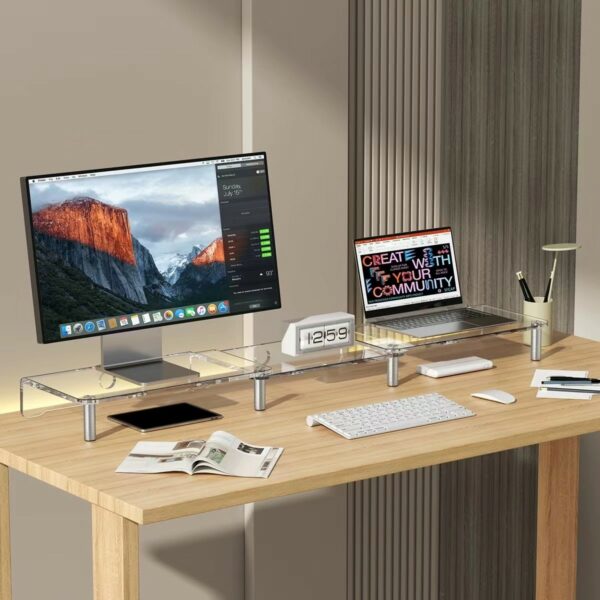 acrylic laptop computer stand