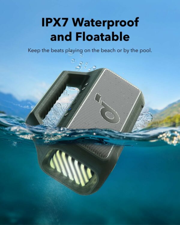 anker soundcore boom 2 se outdoor speaker black