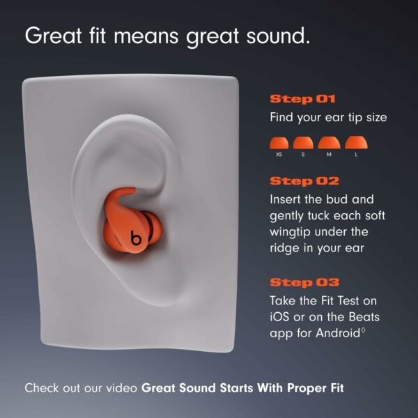 beats powerbeats fit true wireless fitness earbuds spark orange