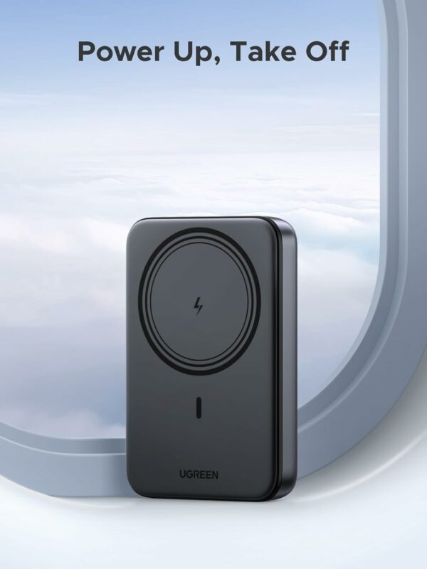 ugreen 25919 10000mah magnetic wireless power bank space gray
