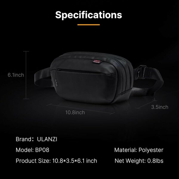 ulanzi bp08 traker travel chest bag