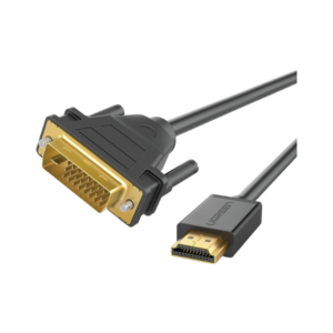 ugreen 30116 hdmi to dvi 2k cable male to male black 1m