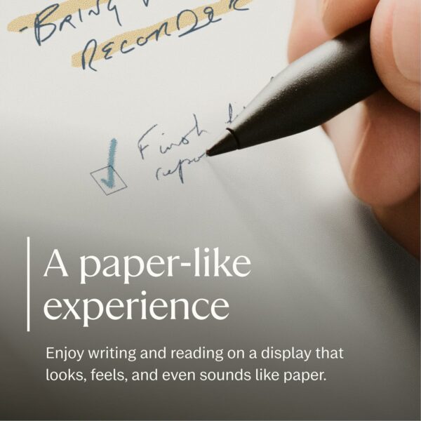 remarkable paper pro move 7.3" paper tablet with marker plus pen