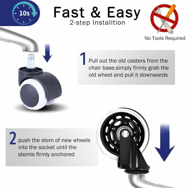 chair caster wheel (3")