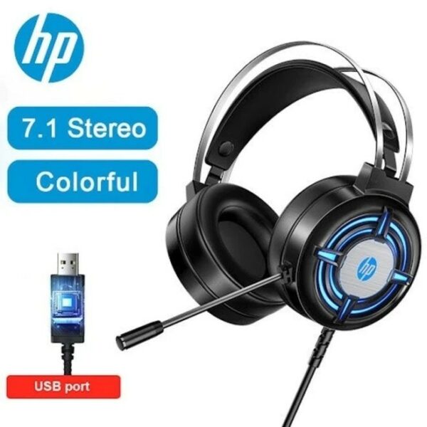 hp h120s wired stereo gaming headset