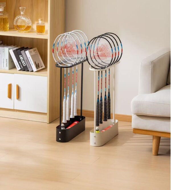 badminton racket storage rack