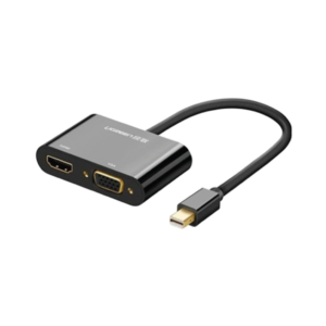 ugreen 20422 mini dp to hdmi + vga converter (black)