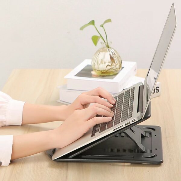 notebook cooler with ergo features