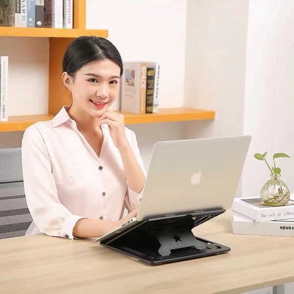 notebook cooler with ergo features
