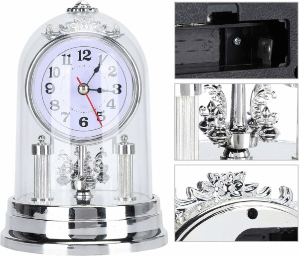 european antique style clock (random colors)