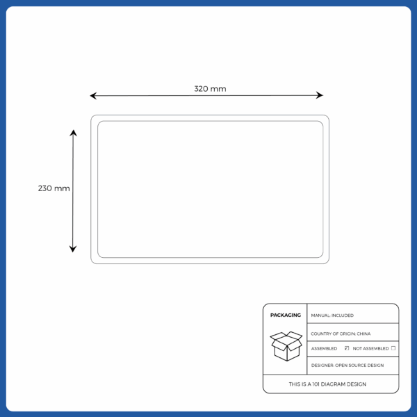 ambient light photo frame (random models)