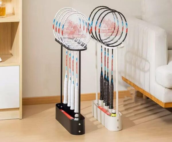 badminton racket storage rack