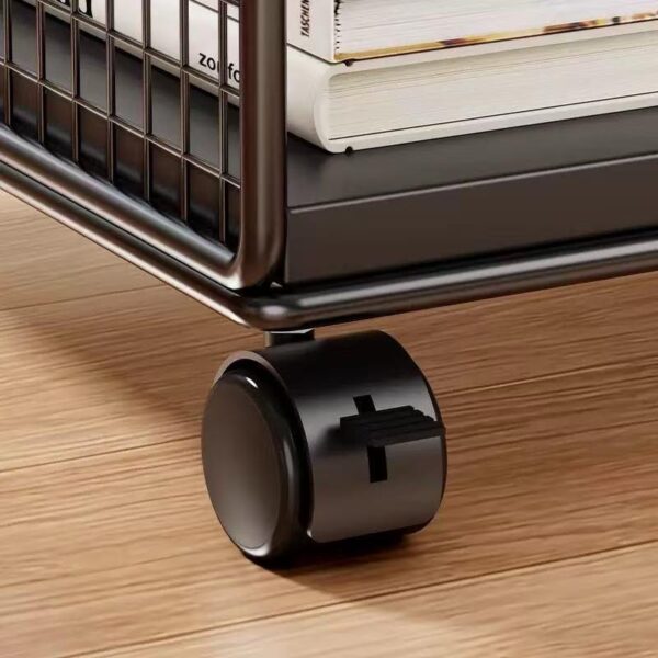 multi functional storage mesh cart