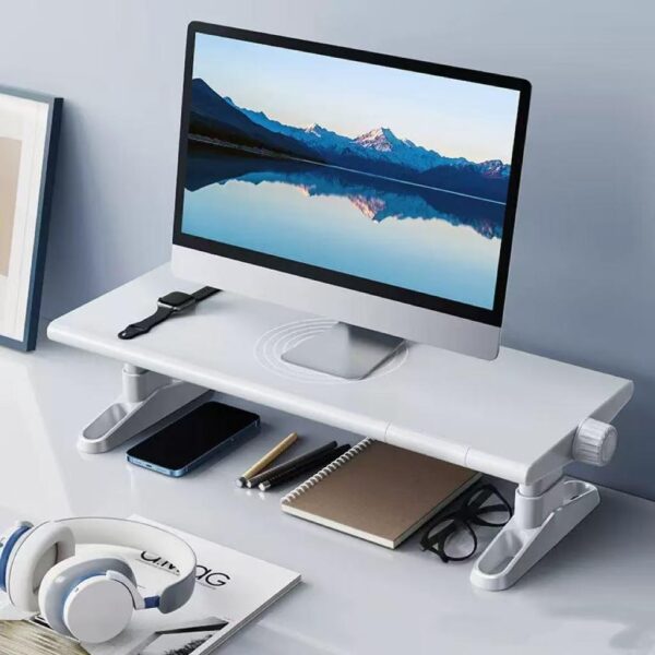 adjustable monitor/laptop stand