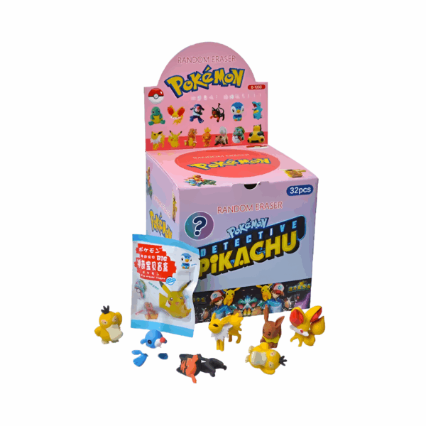 pokemon detective pikachu random eraser blind bag