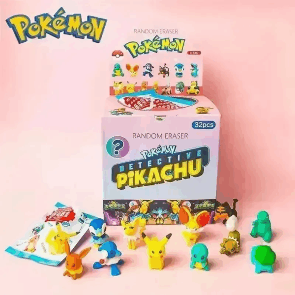 pokemon detective pikachu random eraser blind bag