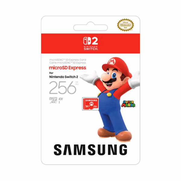 samsung microsd express card for nintendo switch 2 (256gb)