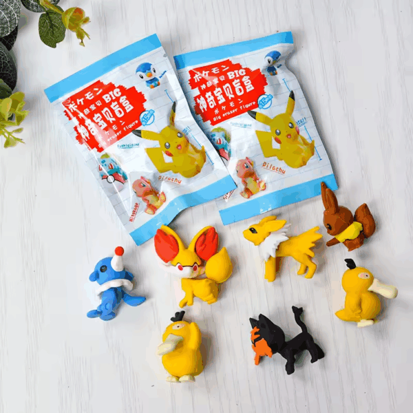pokemon detective pikachu random eraser blind bag