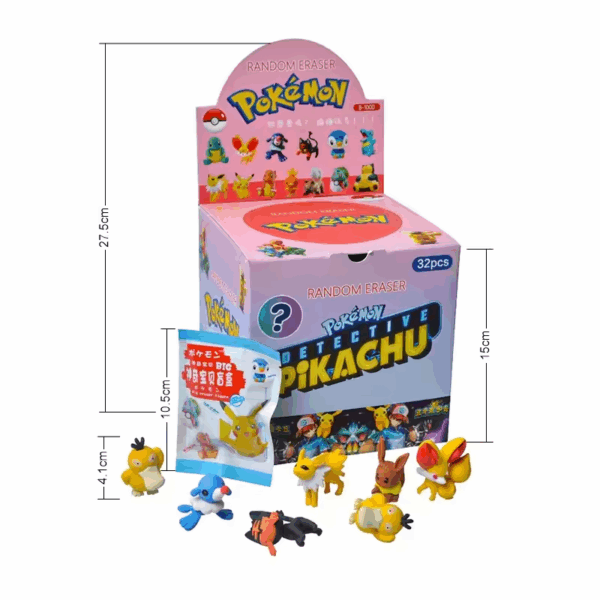 pokemon detective pikachu random eraser blind bag