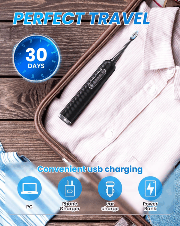 portable electric toothbrush