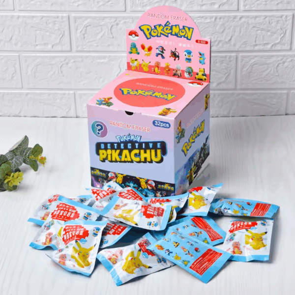pokemon detective pikachu random eraser blind bag